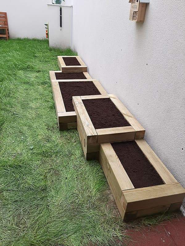 Installation bac à fleurs Noisy-le-Grand