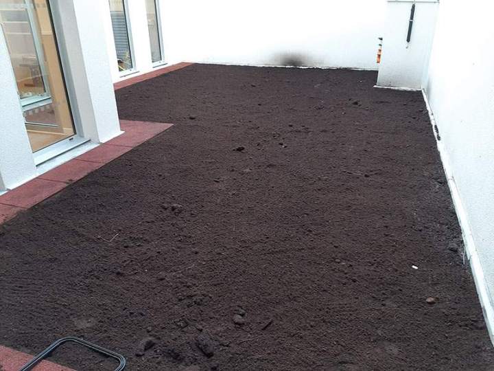 Préparation terrain pour pose de pelouse Noisy-le-Grand