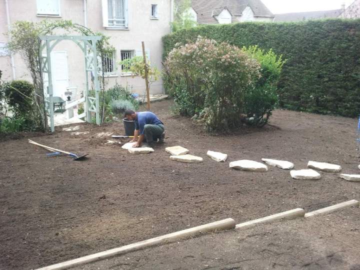 Création jardin Noisy-le-Grand